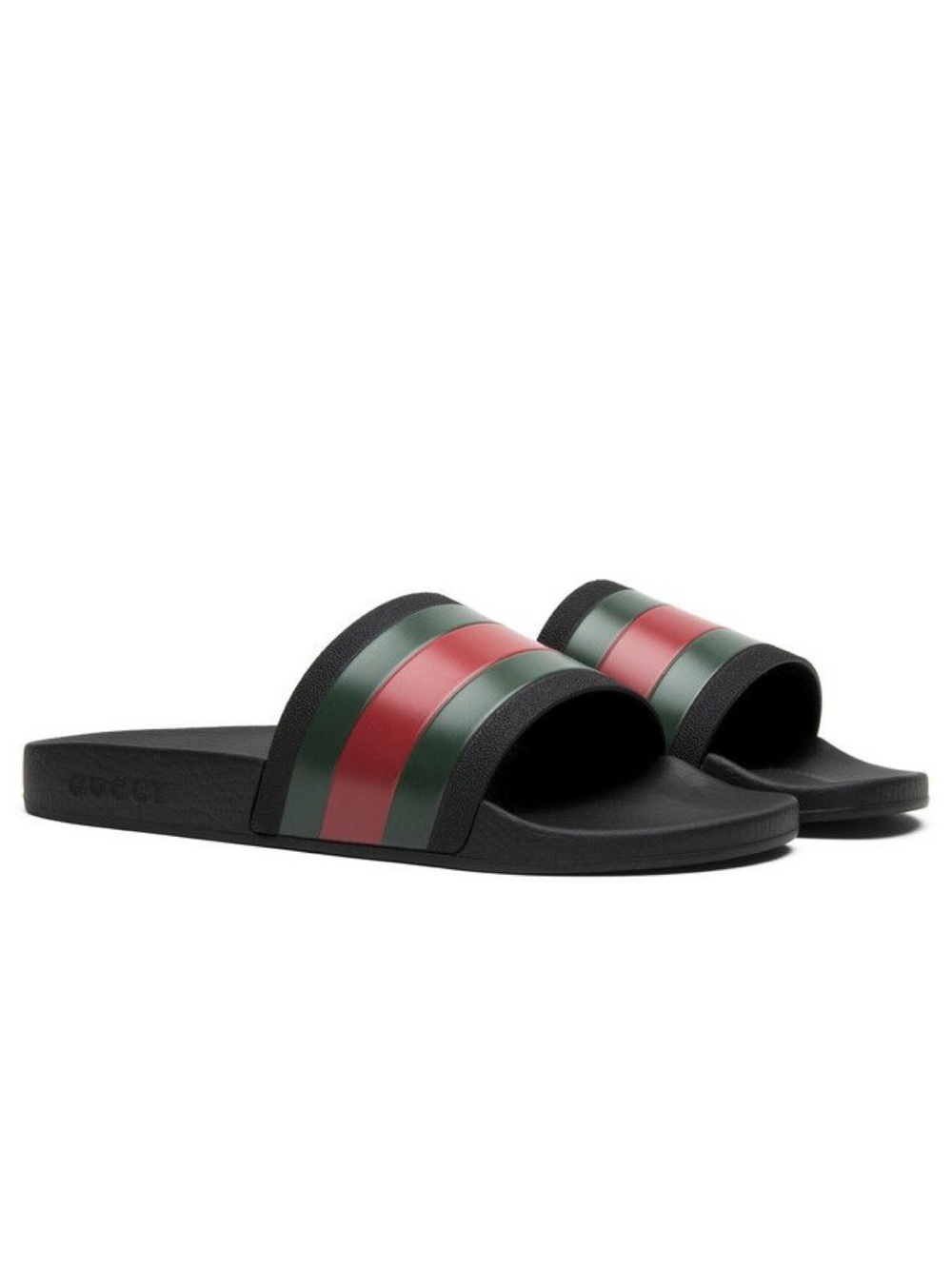Men’s Gucci Pursuit '72 Rubber Slide
'Black' Size EUR 45 US Men's 11.5 or 12 - Picture 10 of 10